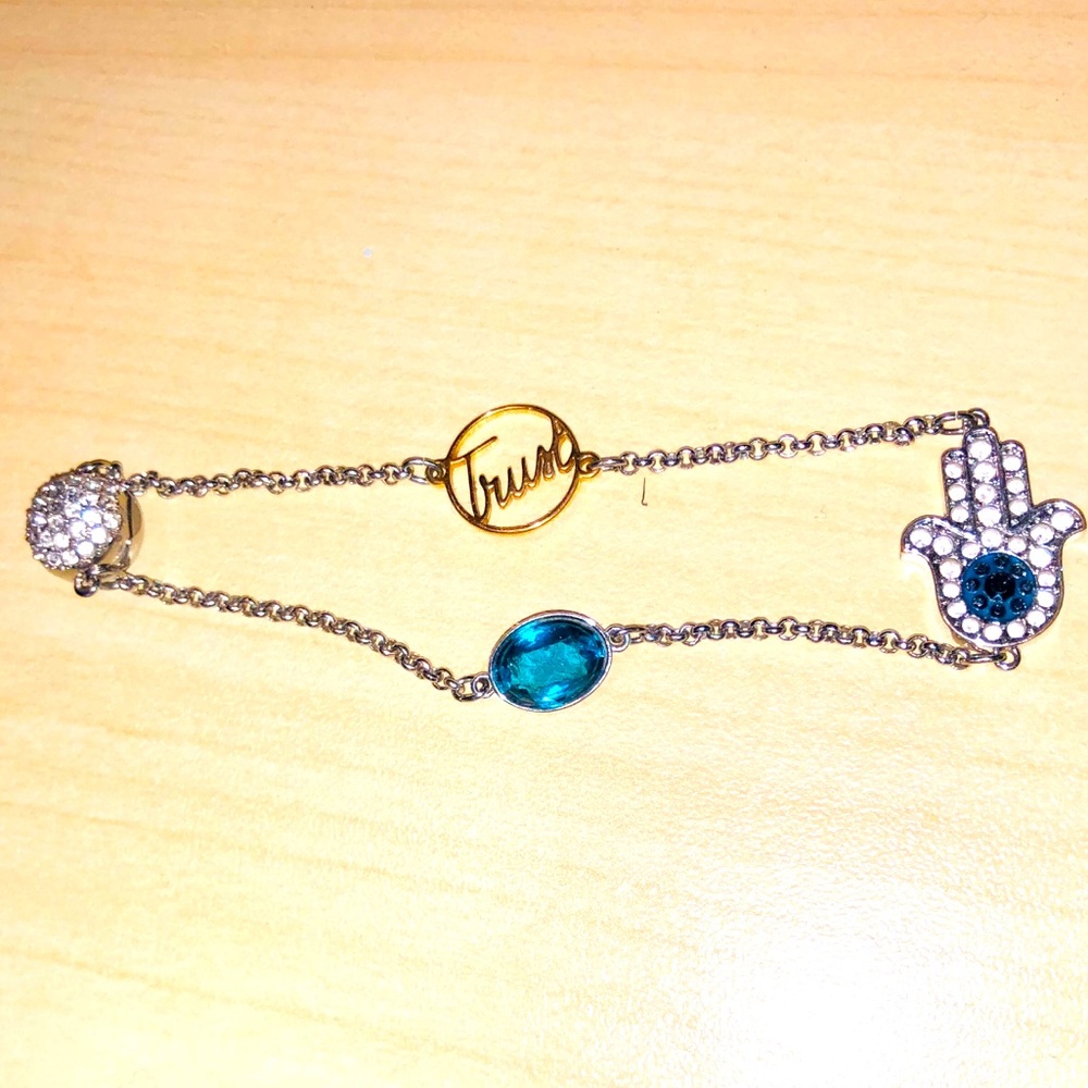 Swarovski Hamsa Hand Trust Bracelet